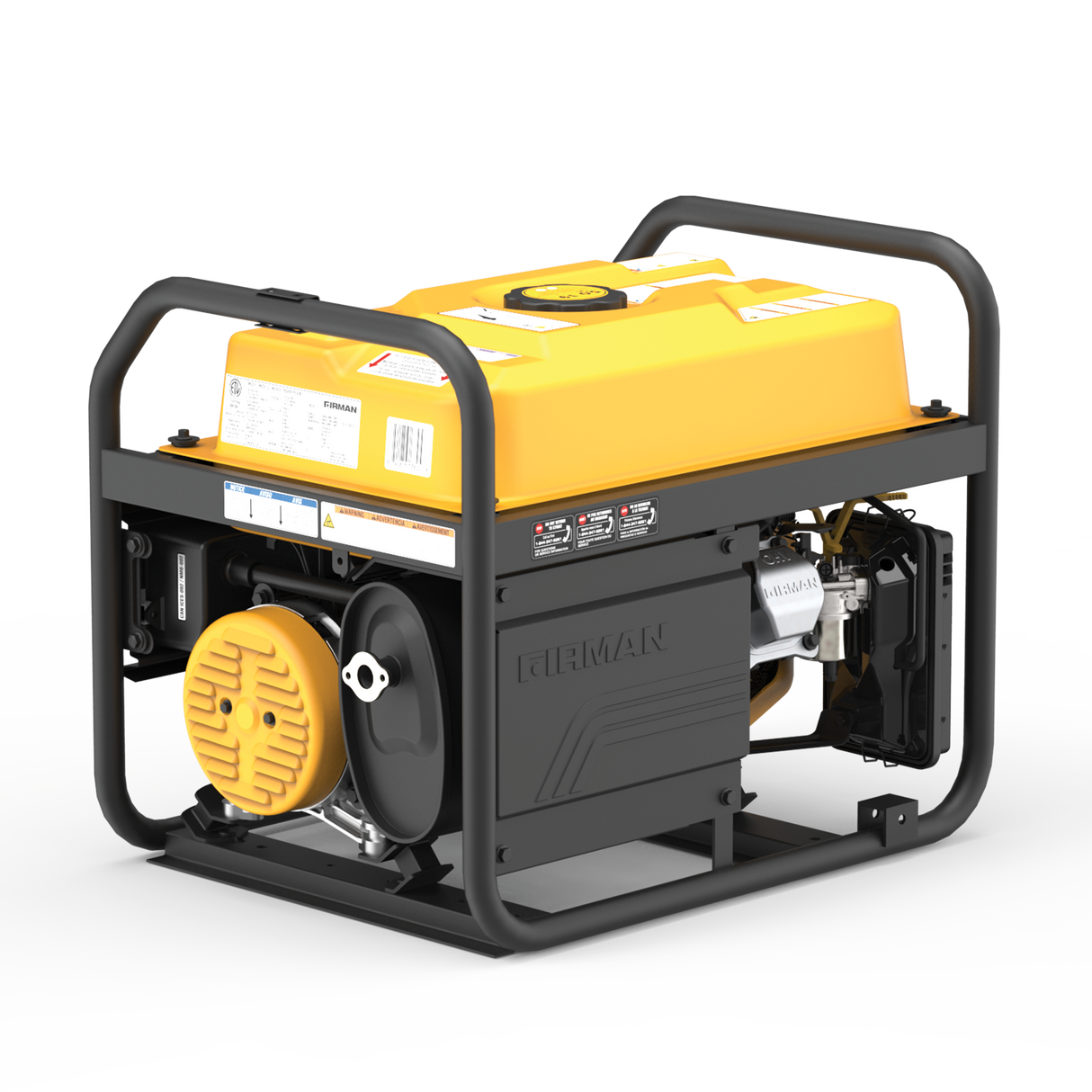 Gas Portable Generator 4550W Recoil Start 120/240V