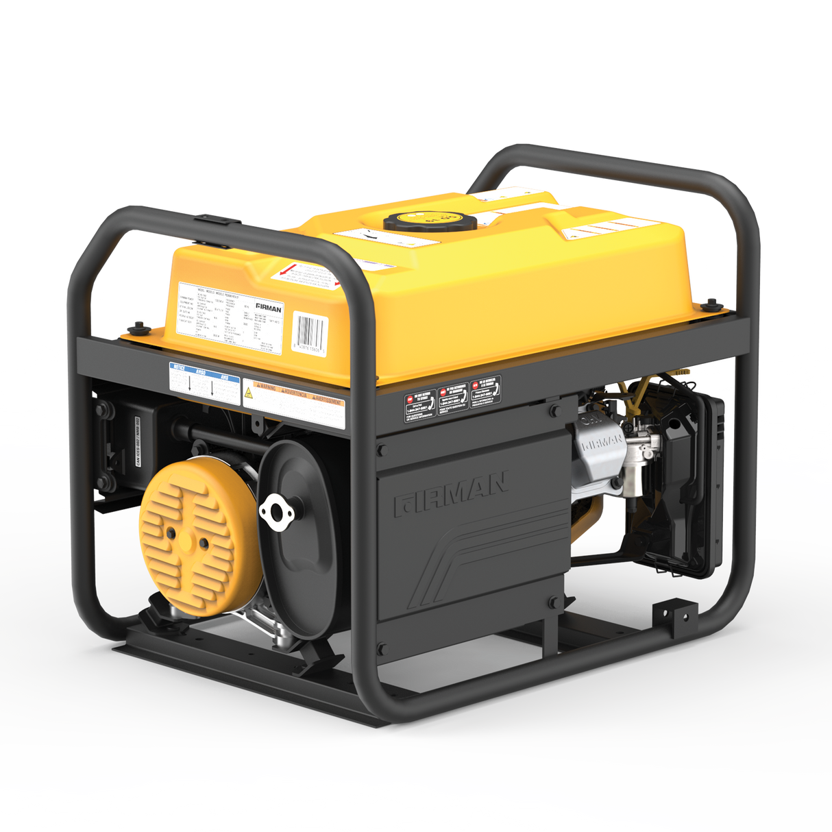Gas Portable Generator 4550W Recoil Start 120/240V