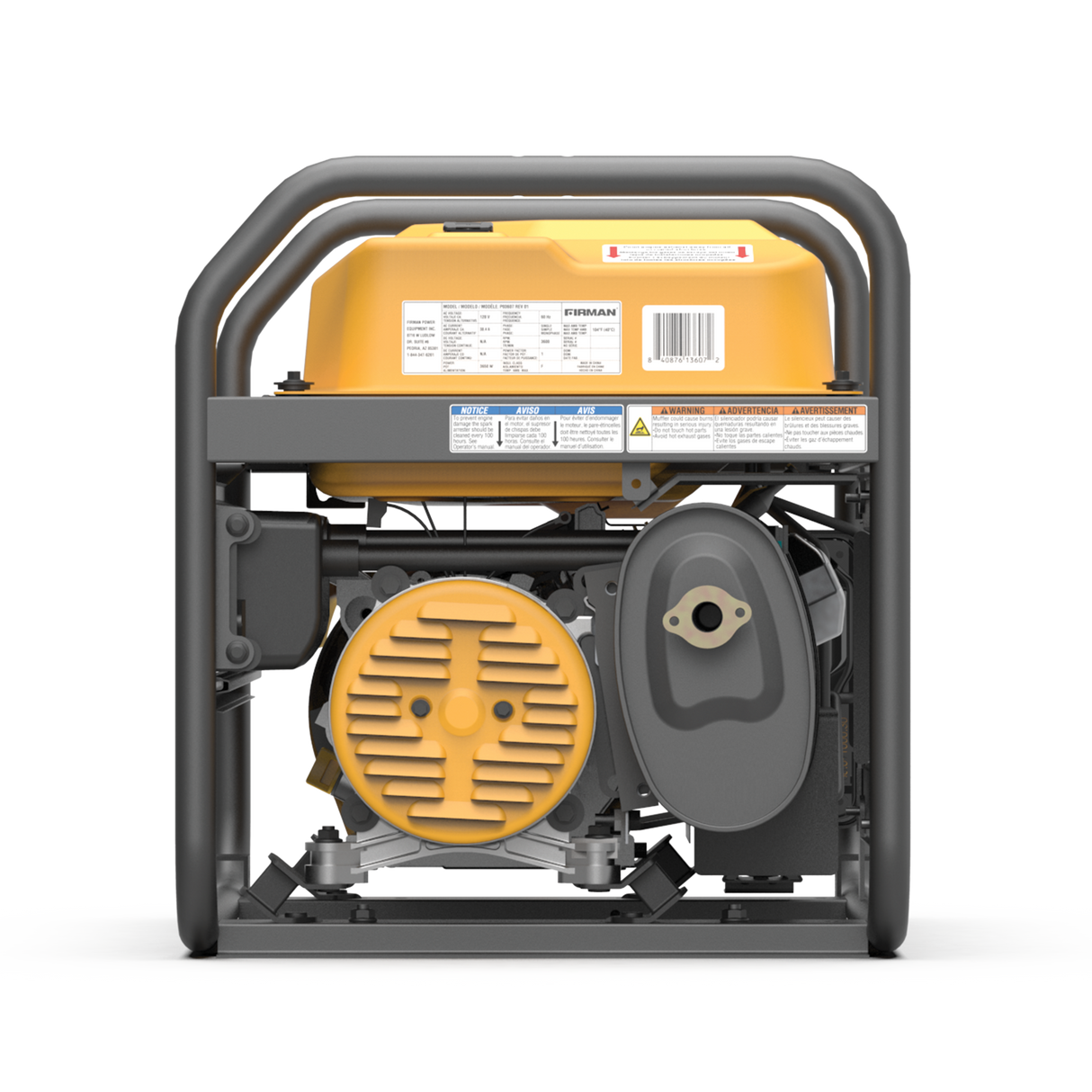 Gas Portable Generator 4550W Recoil Start
