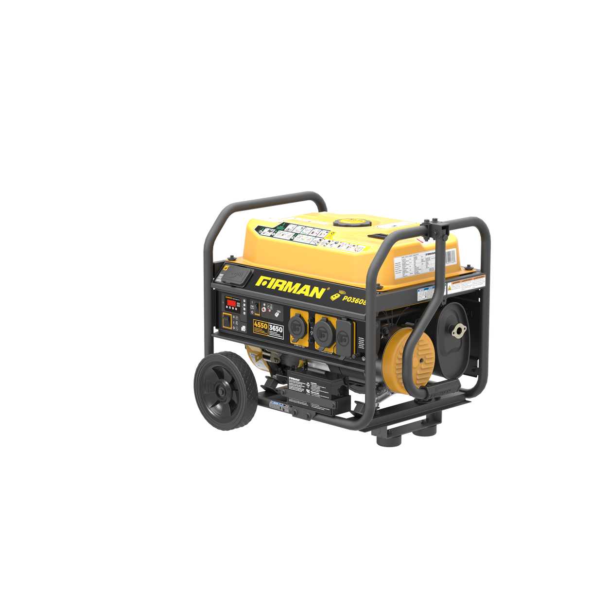 Gas Portable Generator 4550W Remote Start 120V