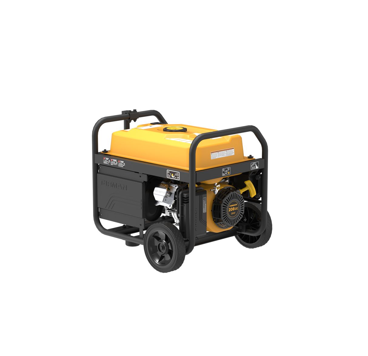 Gas Portable Generator 4550W Remote Start 120/240V