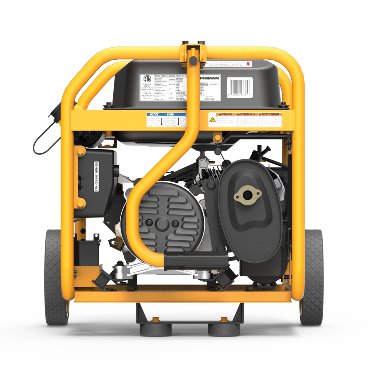Gas Portable Generator 4550W Remote Start 120/240V