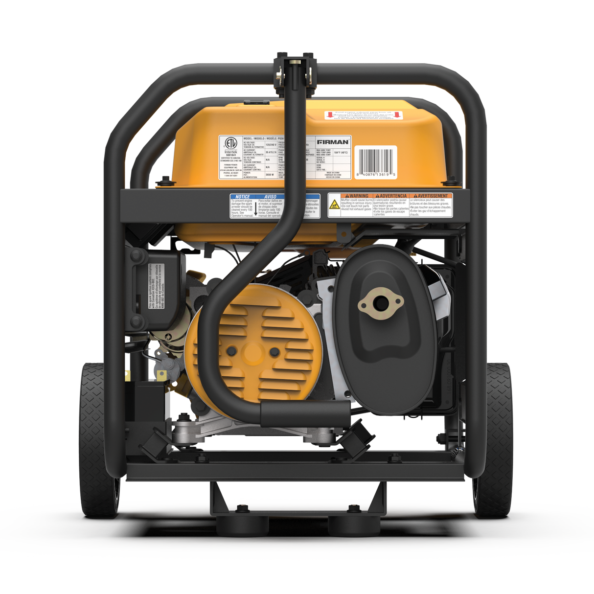 Gas Portable Generator 4550W Remote Start 120/240V