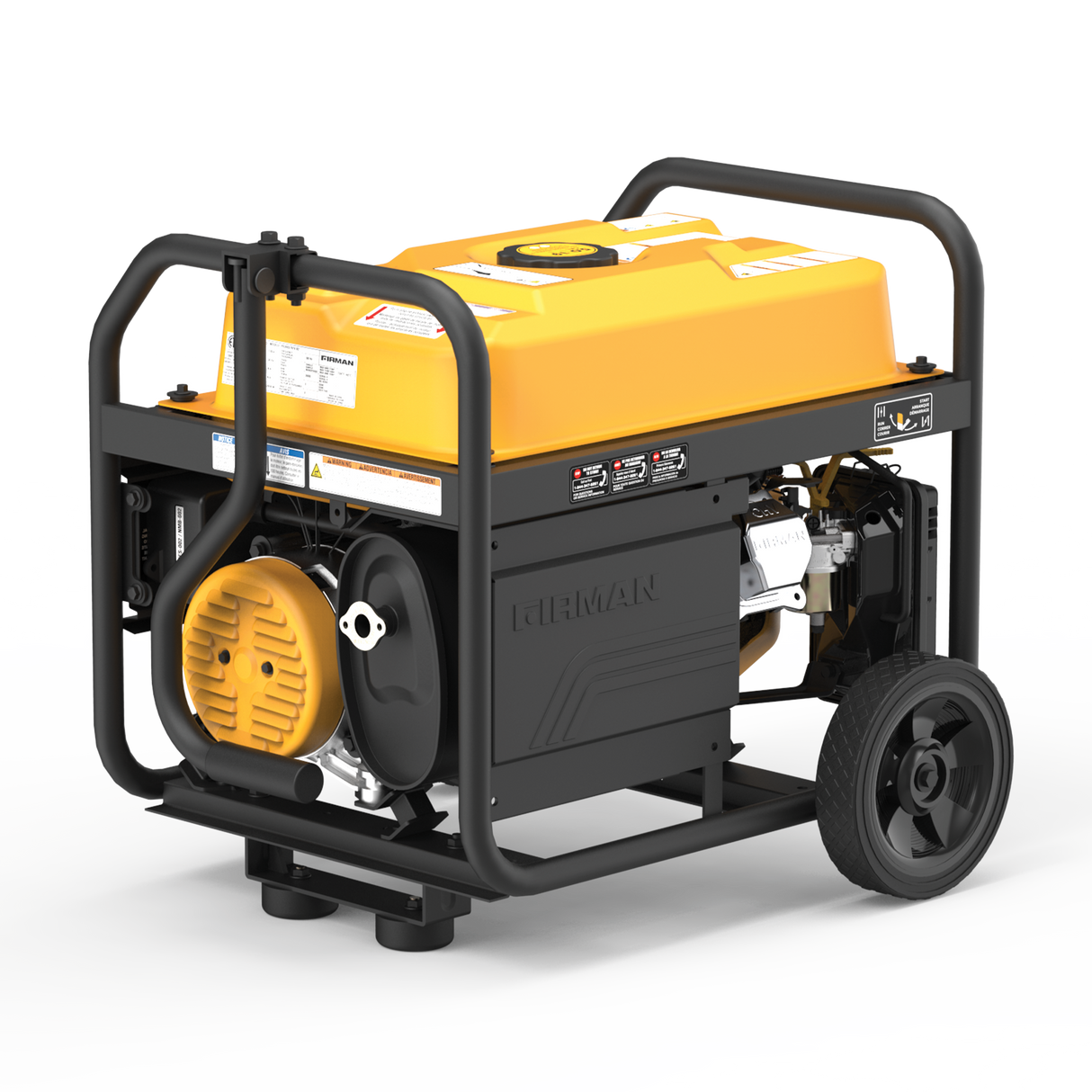 Gas Portable Generator 4550W Remote Start 120/240V