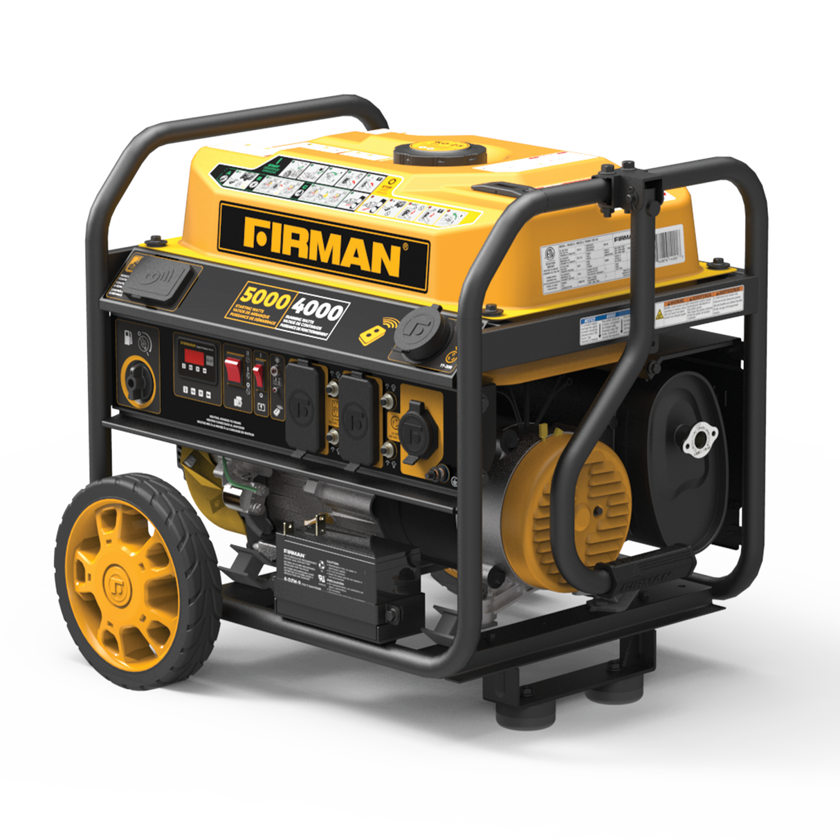 Gas Portable Generator 5000W Remote Start 120V