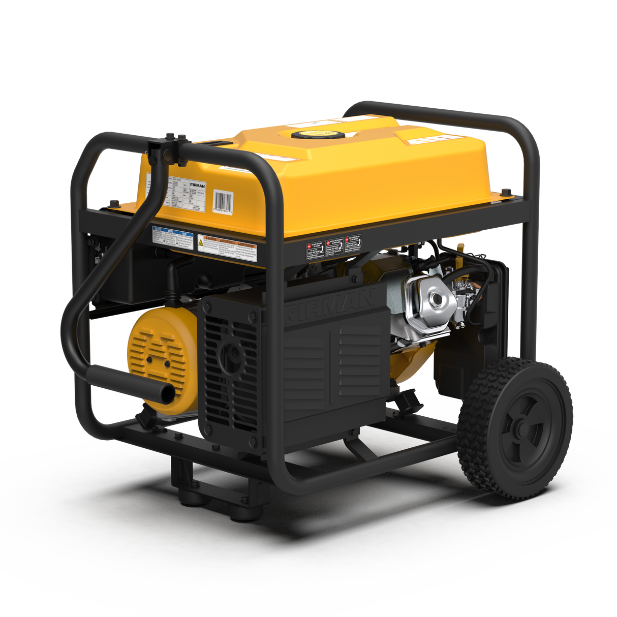 Gas Portable Generator 8375W Recoil Start 120/240V With CO Alert