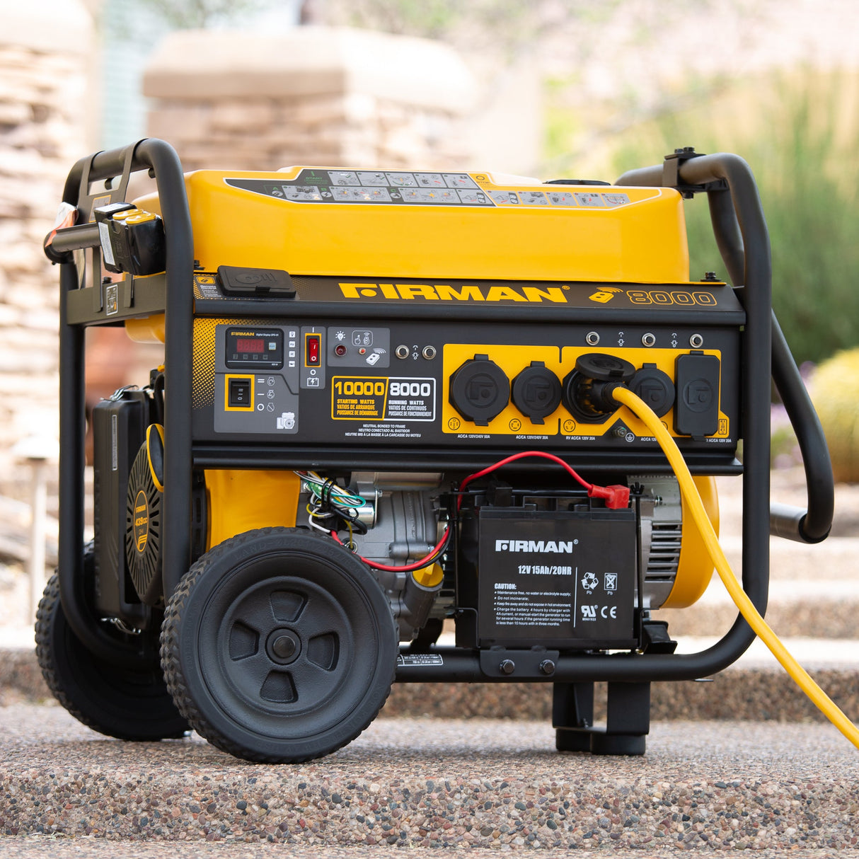 Gas Portable Generator 10000W Remote Start 120/240V