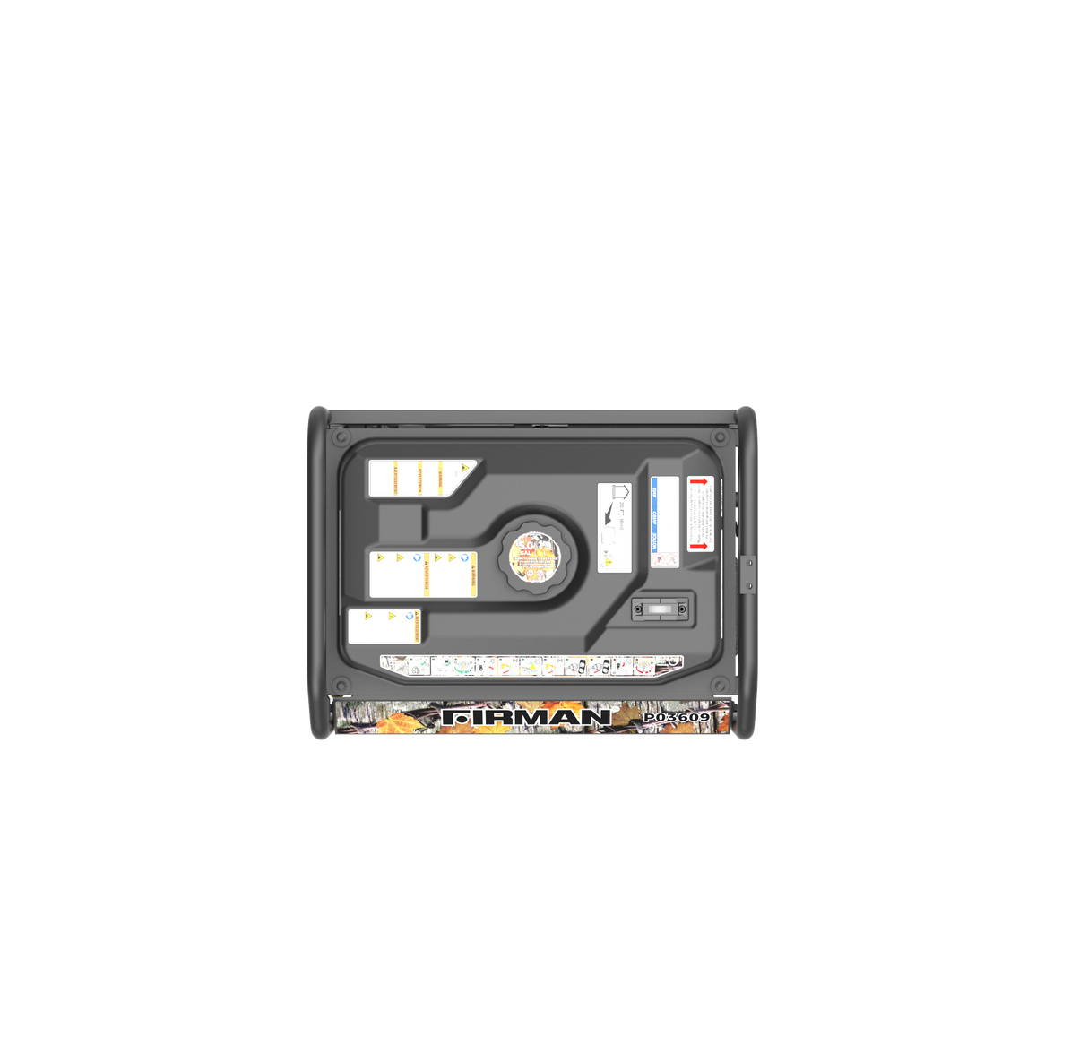 Gas Portable Generator 4550W Recoil Start 120V