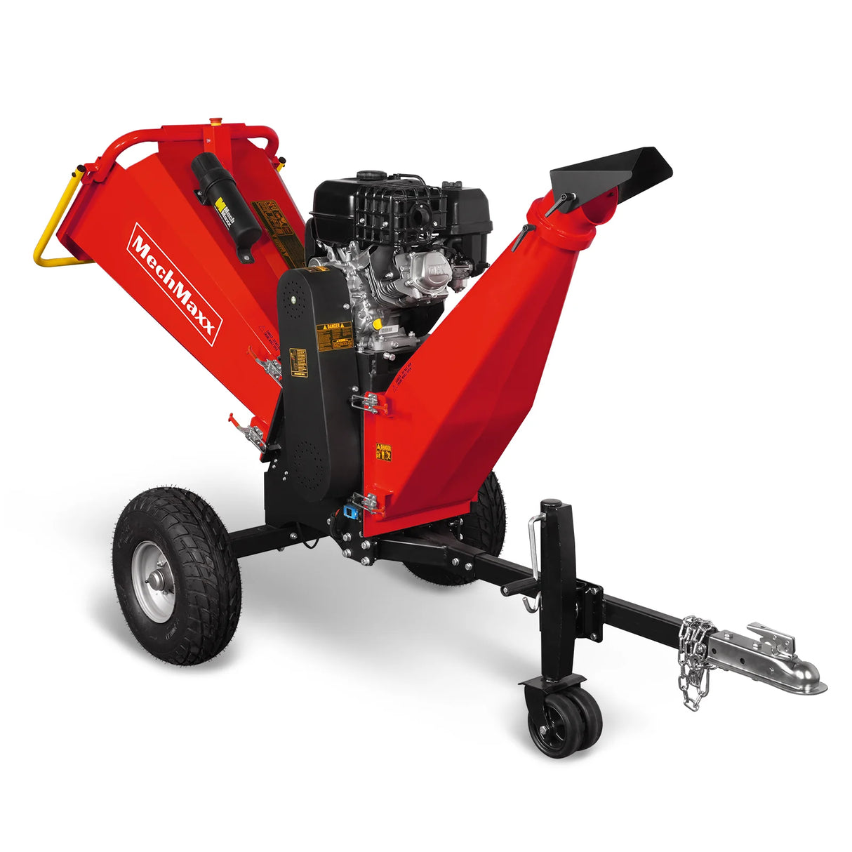 MechMaxx 6 inch E-start ZONSEN 420cc 13.4hp Gasoline Engine Powered Drum Wood Chipper , P4206