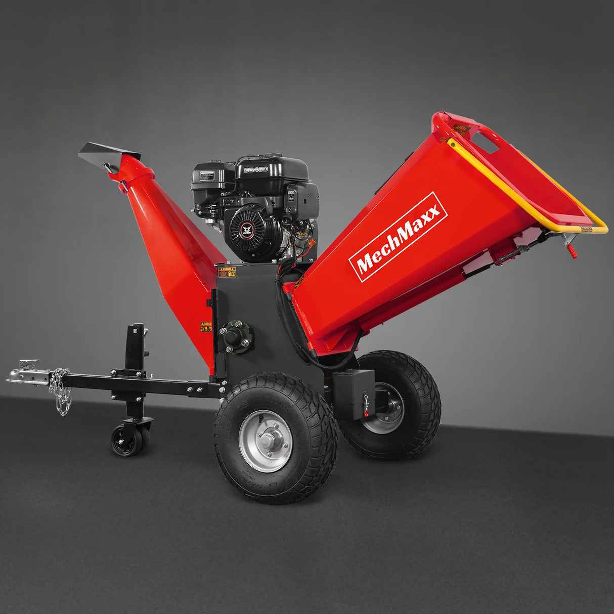 MechMaxx 6 inch E-start ZONSEN 420cc 13.4hp Gasoline Engine Powered Drum Wood Chipper , P4206