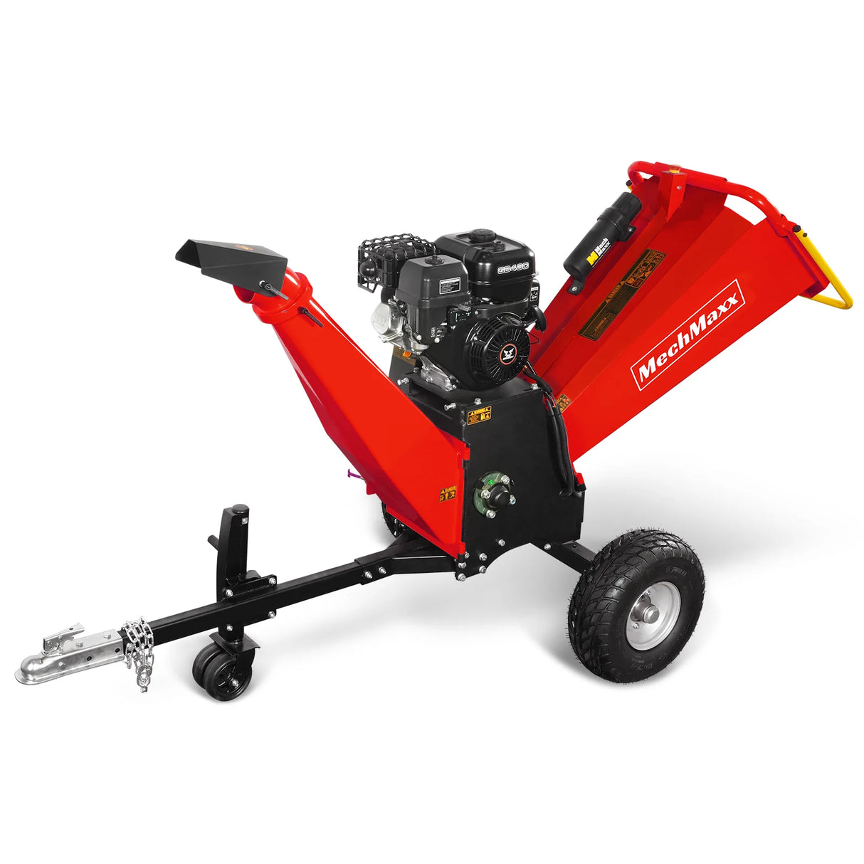 MechMaxx 6 inch E-start ZONSEN 420cc 13.4hp Gasoline Engine Powered Drum Wood Chipper , P4206