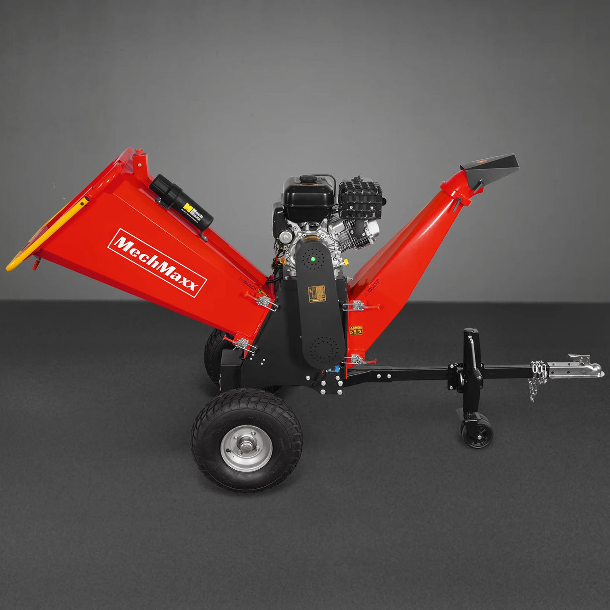 MechMaxx 6 inch E-start ZONSEN 420cc 13.4hp Gasoline Engine Powered Drum Wood Chipper , P4206