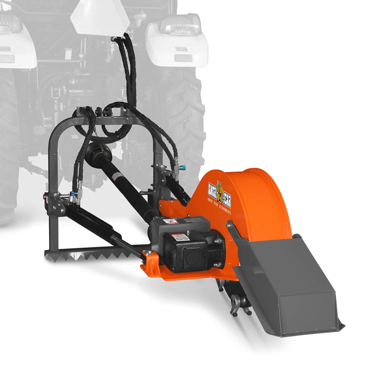24'' Cutting Wheel Hydraulic Cylinders Stump Grinder, (PTO Shaft Included with Slip Clutch) , 35-60hp, TSG61