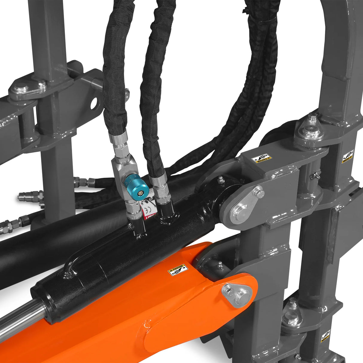 24'' Cutting Wheel Hydraulic Cylinders Stump Grinder, (PTO Shaft Included with Slip Clutch) , 35-60hp, TSG61