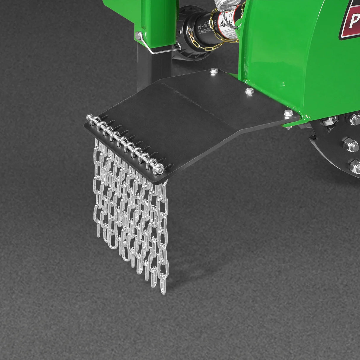 MechMaxx 3-Point PTO Stump Grinder with 34 Carbide Teeth (PTO Shaft Included with Slip Clutch), for 15-45HP Tractor, SG24PRO – Green