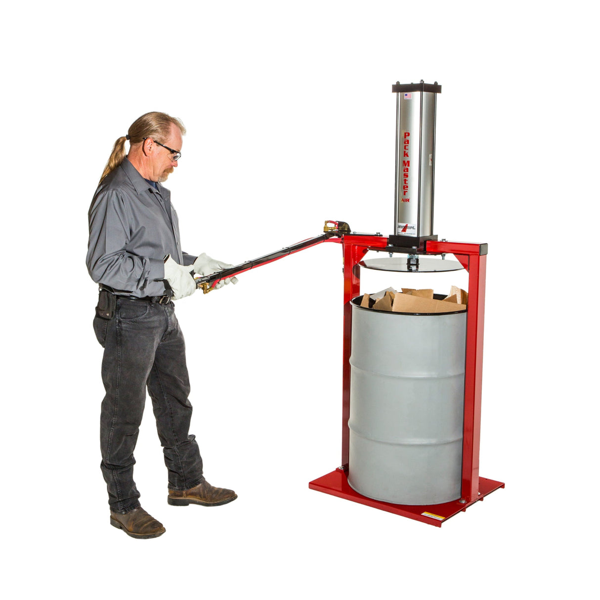 Newstripe PackMaster Air Powered Compactor