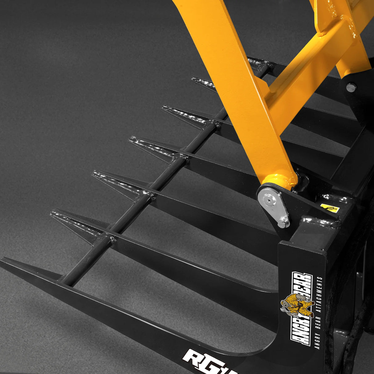 42" Mini Skid Steer Skeleton Grapple Attachment, 24" Arm Opening, 2000 lb Weight Capacity