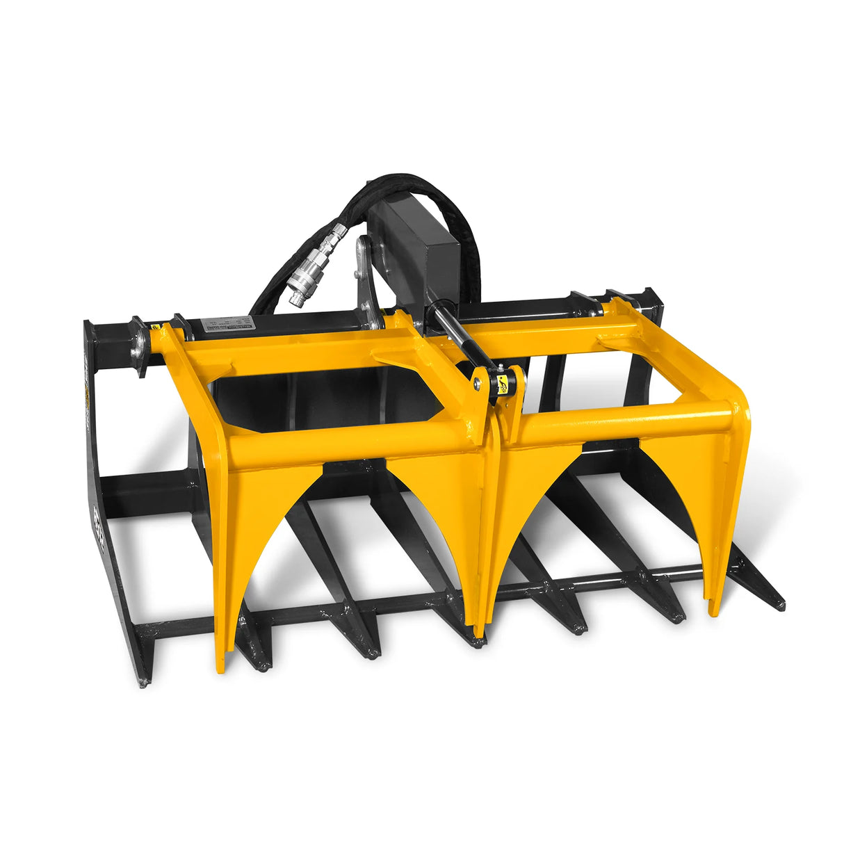 42" Mini Skid Steer Skeleton Grapple Attachment, 24" Arm Opening, 2000 lb Weight Capacity