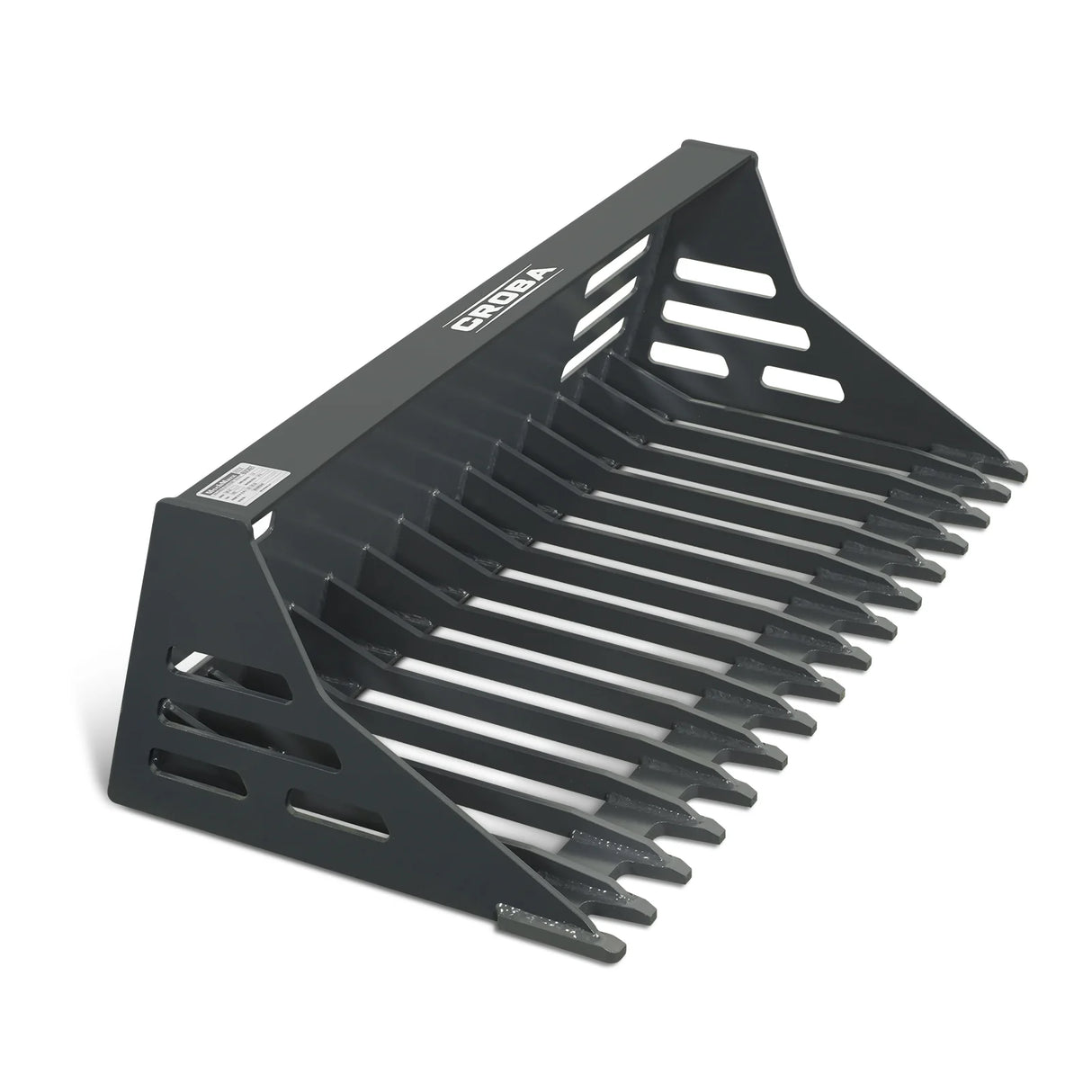 44'' Mini Skid Steer Rock Bucket, 25'' Overall Depth