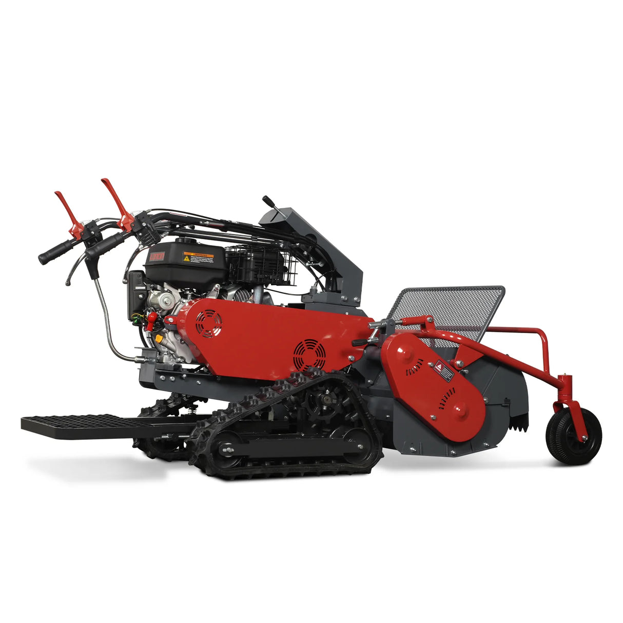 MechMaxx 27" Walk Behind Flail Mower, 10HP 302cc, Self-Propelled, Tracked, Electric Start, SFM27T