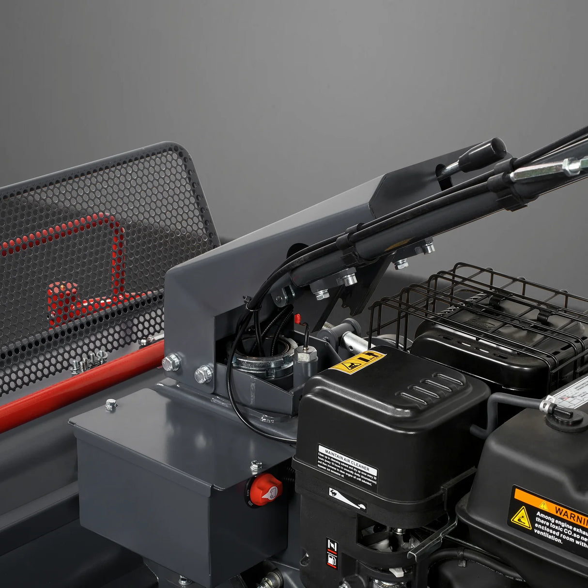 MechMaxx 27" Walk Behind Flail Mower, 10HP 302cc, Self-Propelled, Wheeled, Electric Start, SFM27W