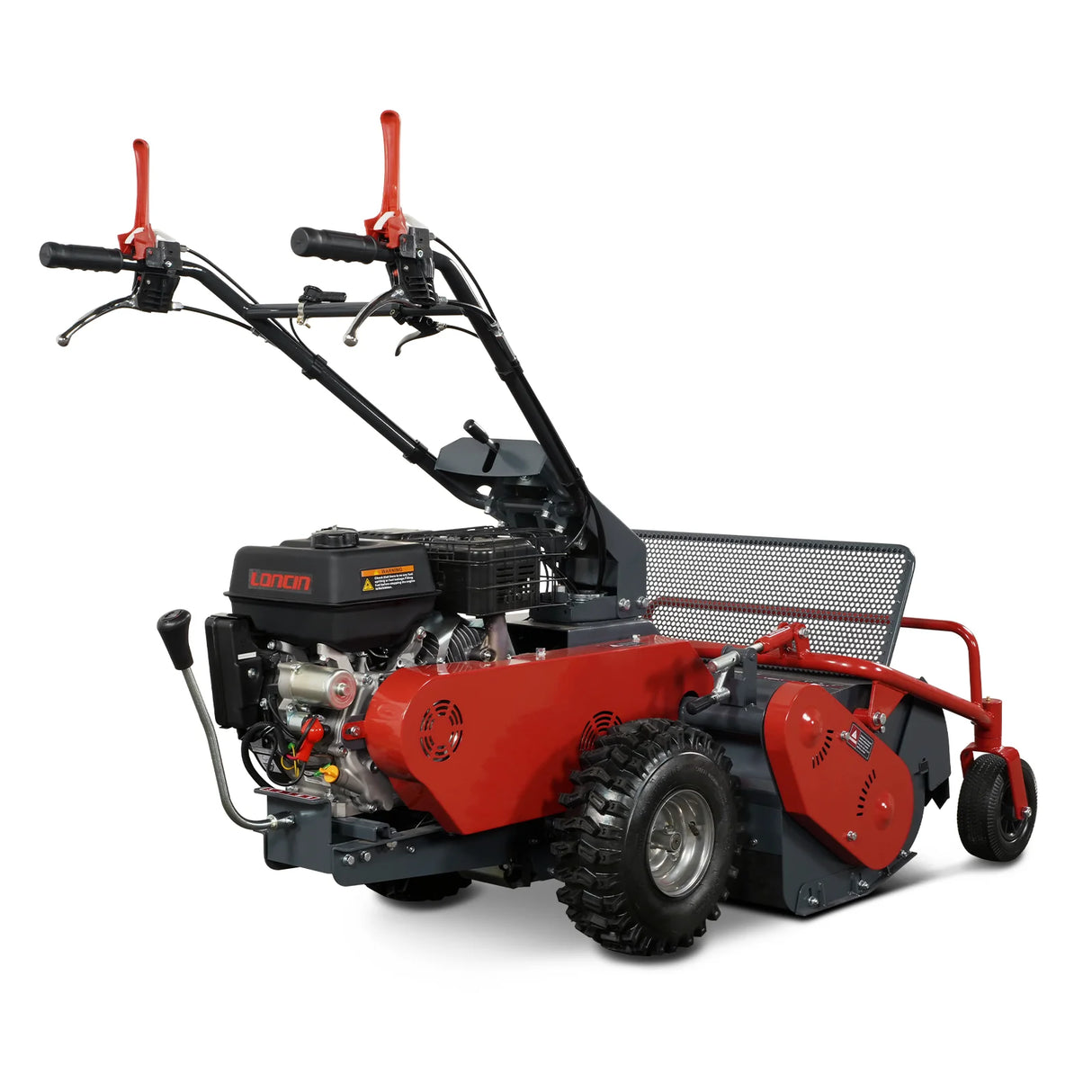 MechMaxx 27" Walk Behind Flail Mower, 10HP 302cc, Self-Propelled, Wheeled, Electric Start, SFM27W