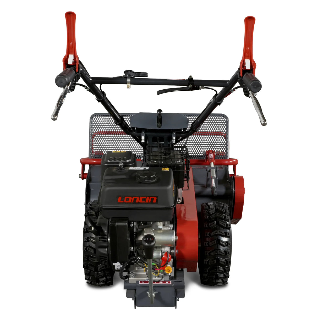 MechMaxx 27" Walk Behind Flail Mower, 10HP 302cc, Self-Propelled, Wheeled, Electric Start, SFM27W