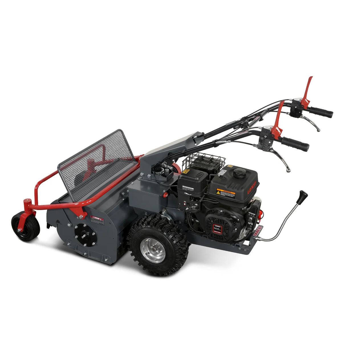 MechMaxx 27" Walk Behind Flail Mower, 10HP 302cc, Self-Propelled, Wheeled, Electric Start, SFM27W