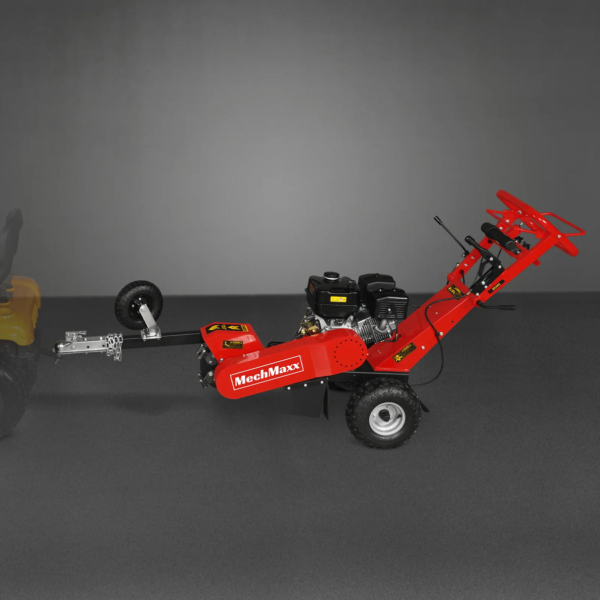 MechMaxx 15 inch 15HP 420cc DUCAR E-Start Stump Grinder with Tow Bar, SG380