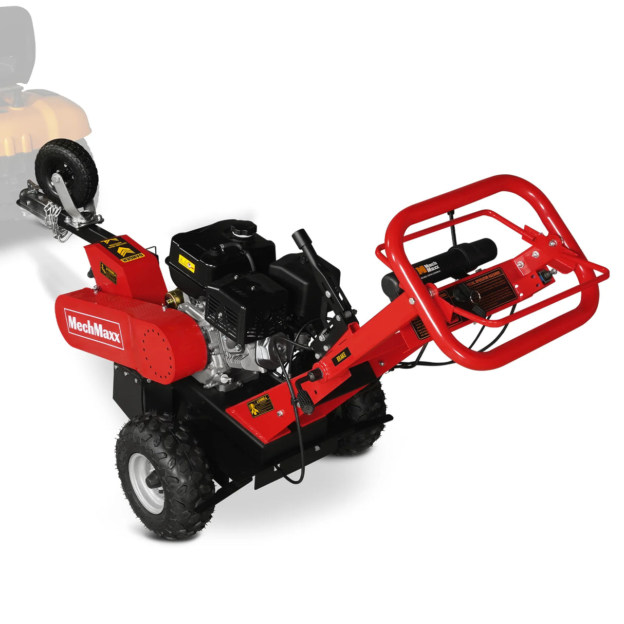 MechMaxx 15 inch 15HP 420cc DUCAR E-Start Stump Grinder with Tow Bar, SG380