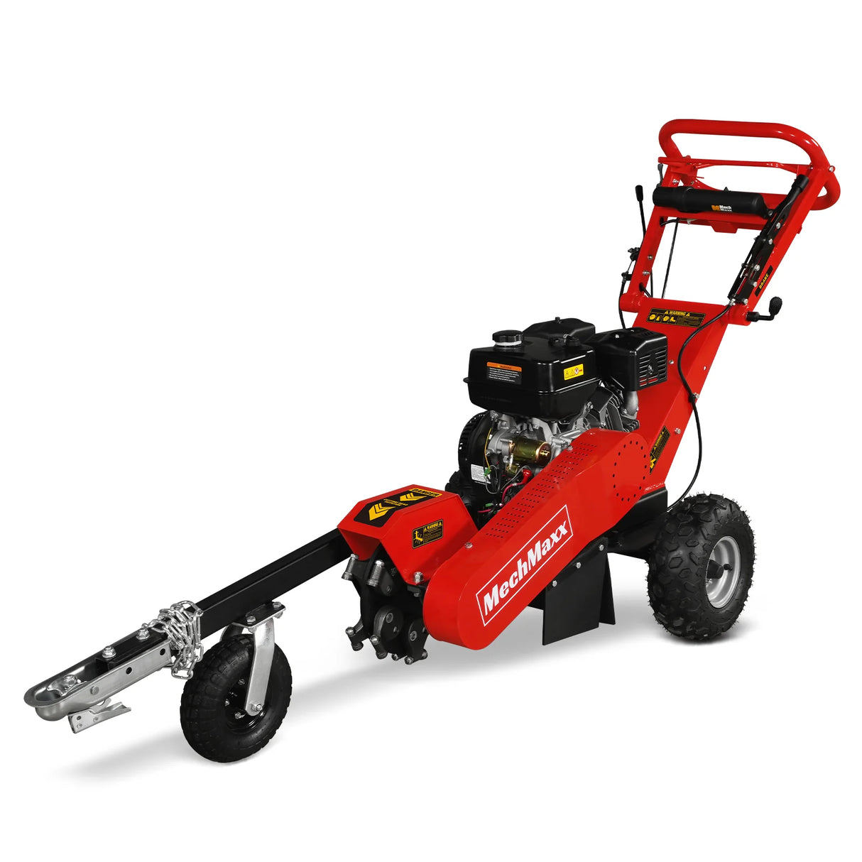 MechMaxx 15 inch 15HP 420cc DUCAR E-Start Stump Grinder with Tow Bar, SG380