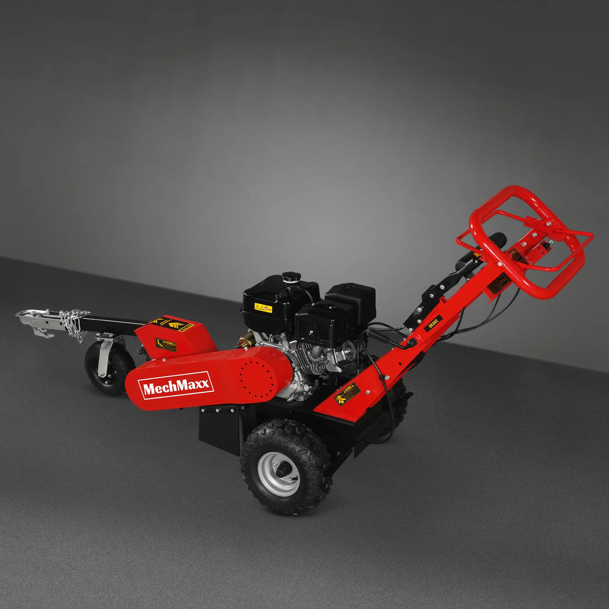 MechMaxx 15 inch 15HP 420cc DUCAR E-Start Stump Grinder with Tow Bar, SG380