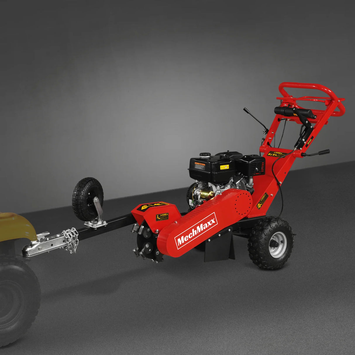 MechMaxx 15 inch 15HP 420cc DUCAR E-Start Stump Grinder with Tow Bar, SG380
