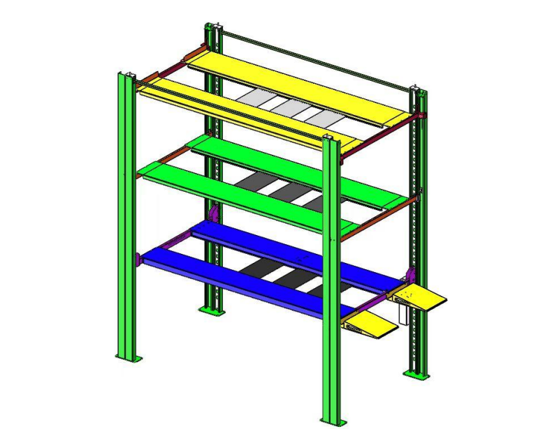 Olympic Equipment Four Stacker 4-Level Car Storage Parking Lift 4032-4