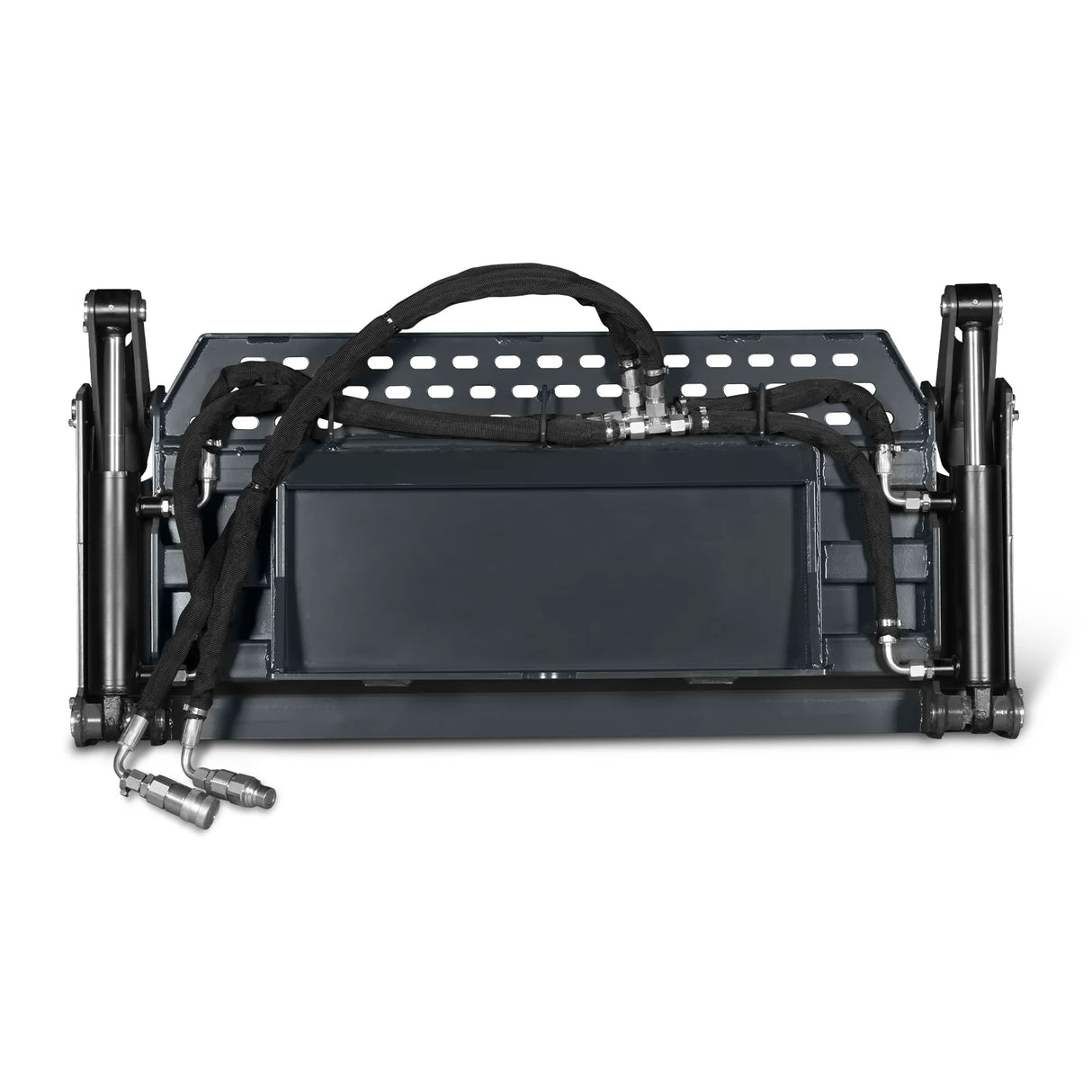 44" 4-In-1 Combo Mini Skid Steer Bucket Attachment With Quick Attach, Universal Mount