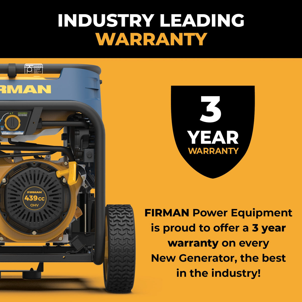 Tri Fuel 8000W Portable Generator Electric Start 120/240V with CO ALERT