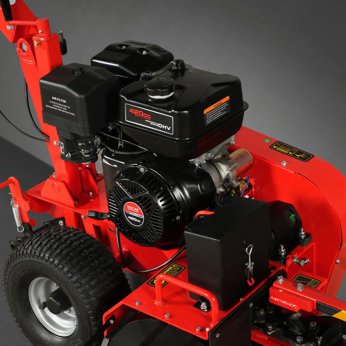 MechMaxx 15HP 420cc E-Start Powered 24" Ditching Trencher , TCR1500