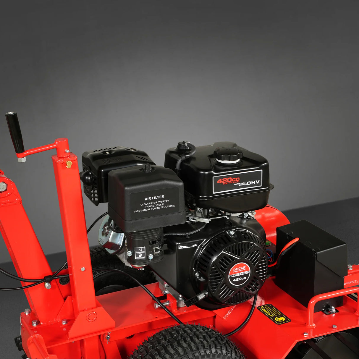 MechMaxx 15HP 420cc E-Start Powered 24" Ditching Trencher , TCR1500