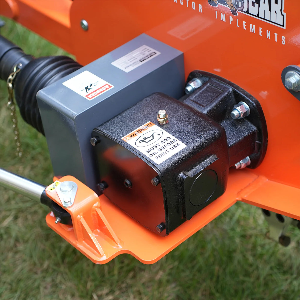 24'' Cutting Wheel Hydraulic Cylinders Stump Grinder, (PTO Shaft Included with Slip Clutch) , 35-60hp, TSG61