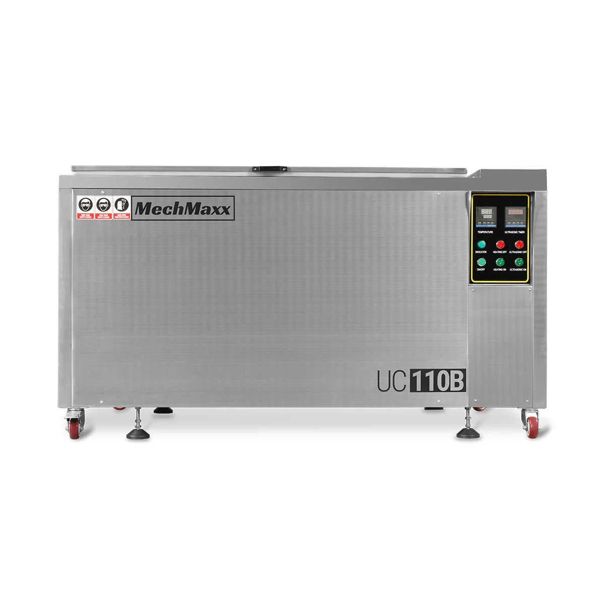 114 Gal / 432L Heavy Duty Industrial Ultrasonic Parts Washer, 28kHz 60 Transducers , SS304 Tank, 10kW Heater, 208–240V 3 Phase Power