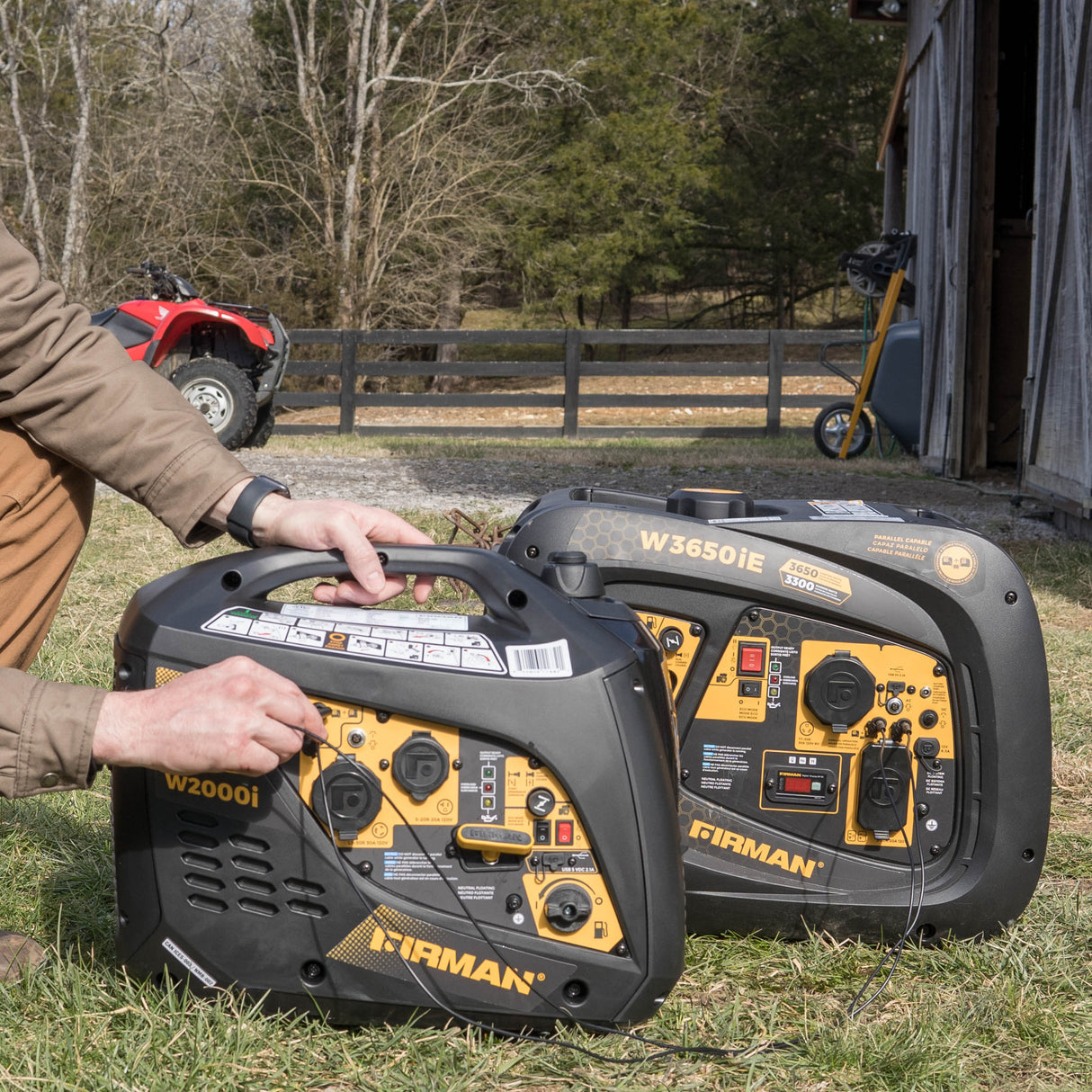 Refurbished Gas Inverter 2000W Recoil Start