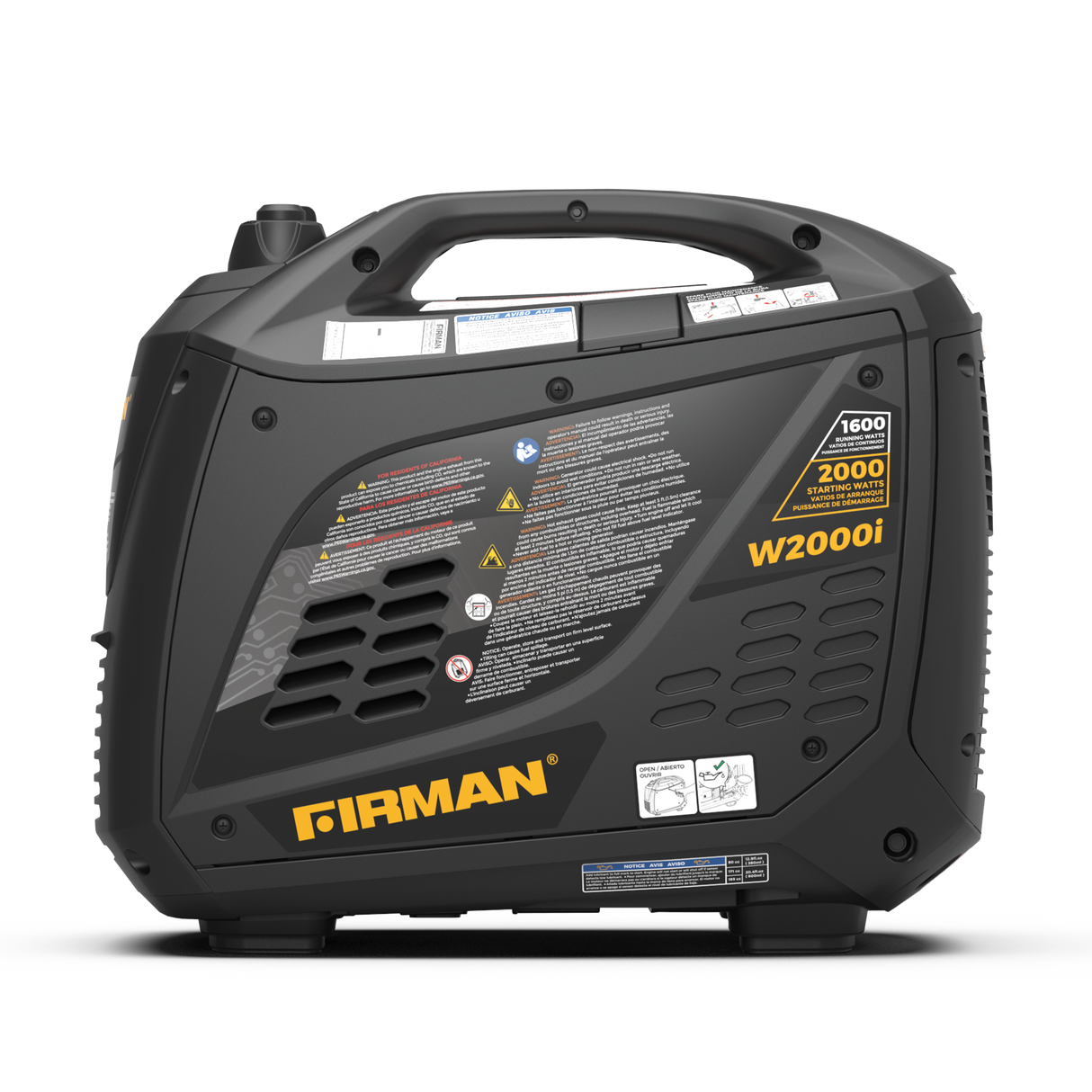Inverter Portable Generator 2000/1600W Recoil Start
