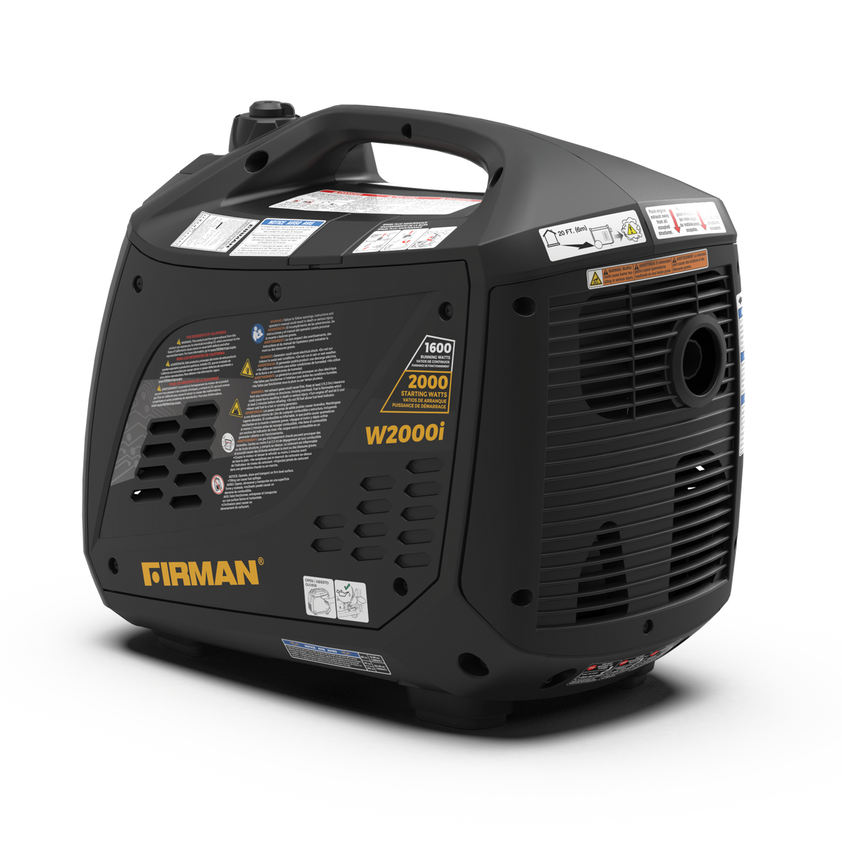 Refurbished Gas Inverter 2000W Recoil Start