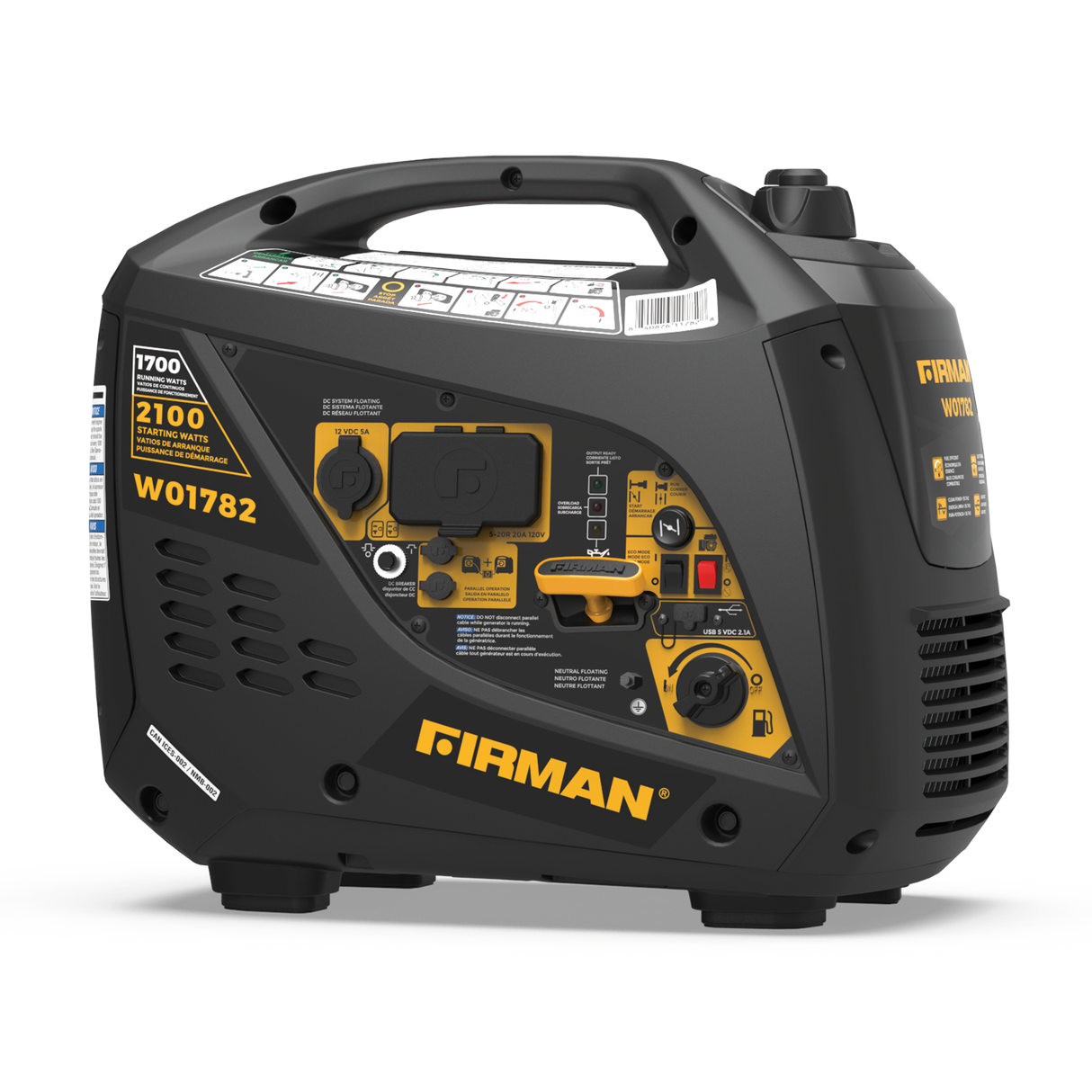 Inverter Portable Generator 2100W Recoil Start