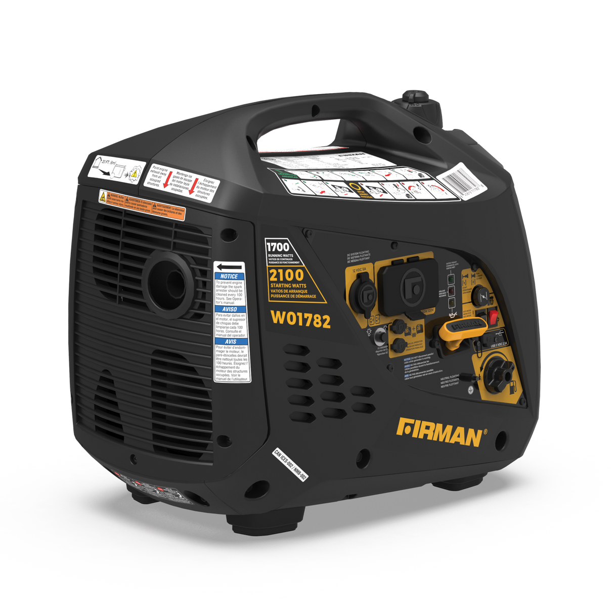 Inverter Portable Generator 2100W Recoil Start