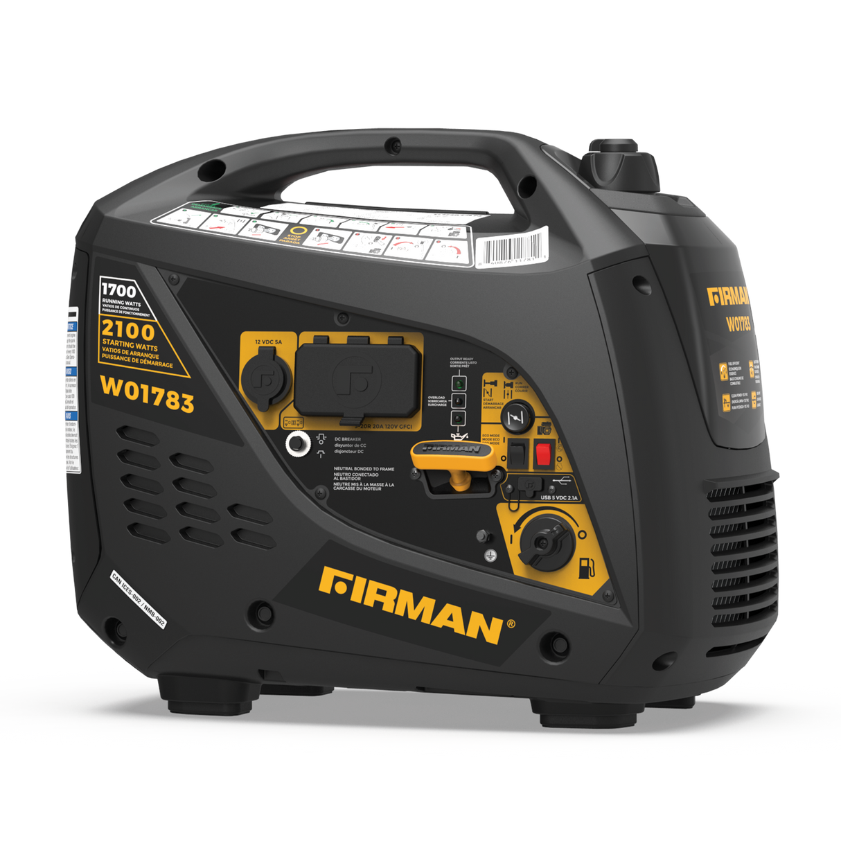 Inverter Portable Generator 2100W Recoil Start