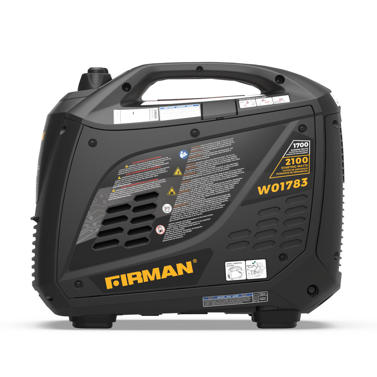 Inverter Portable Generator 2100W Recoil Start