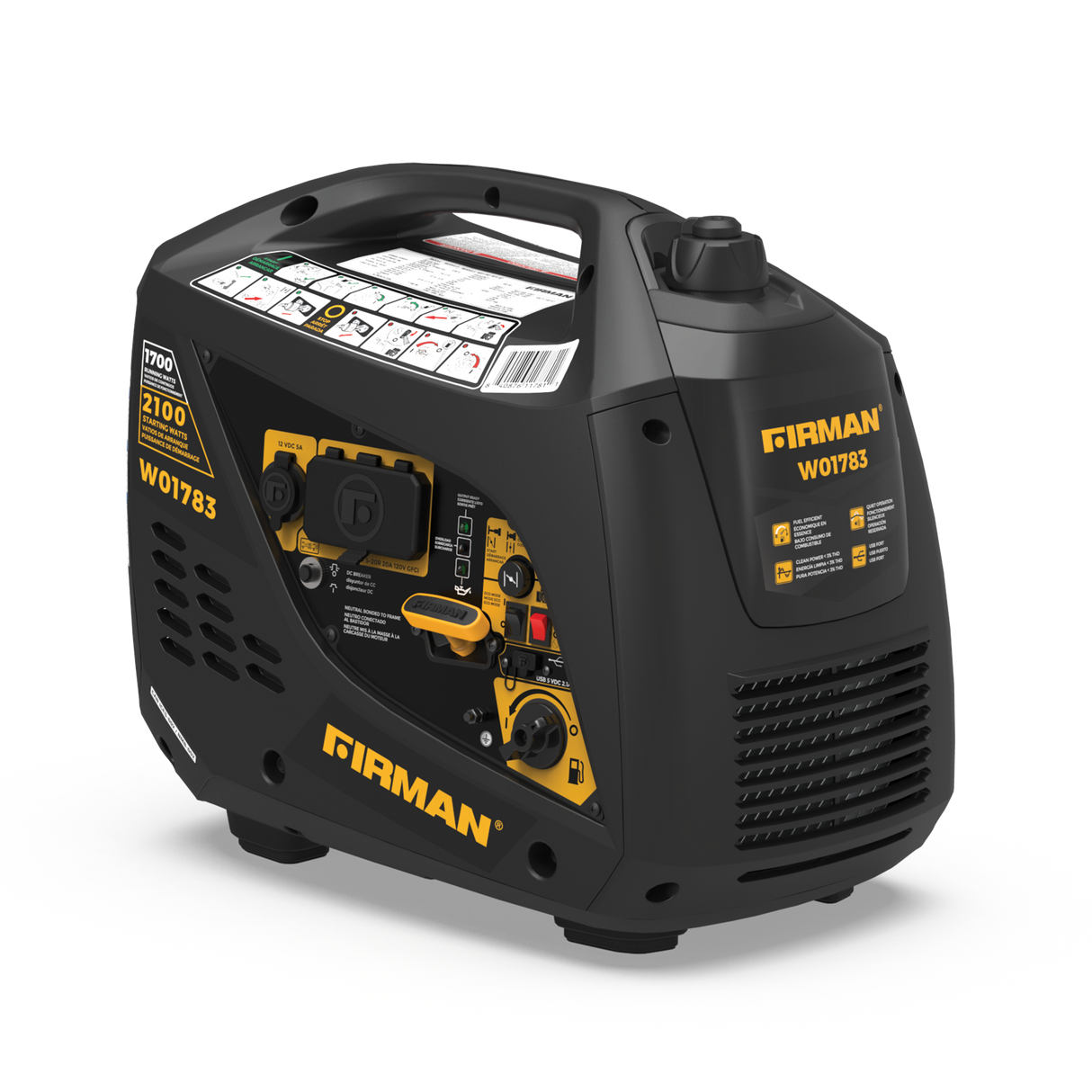Inverter Portable Generator 2100W Recoil Start