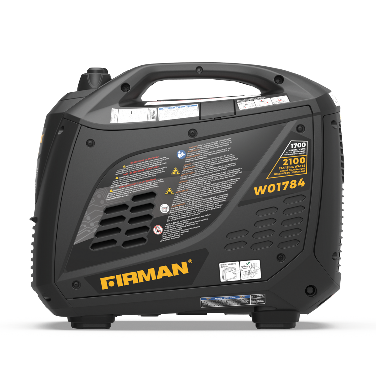Refurbished Inverter Portable Generator 2100W Recoil Start