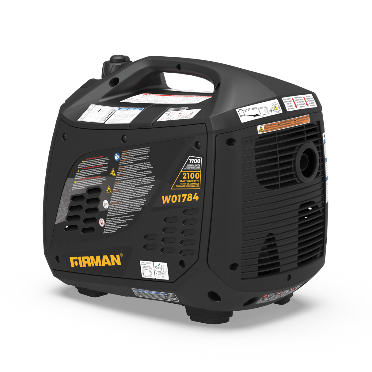 Refurbished Inverter Portable Generator 2100W Recoil Start